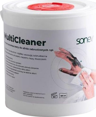 Peceta të lagura Sonex Multi Cleaner, kovë me dozues, 150 copë