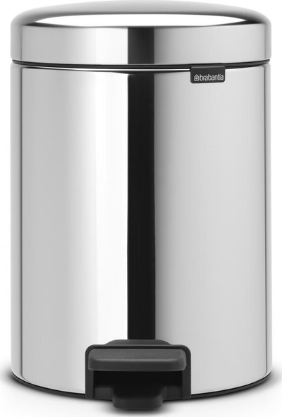 Kosh plehrash Brabantia New Icon, 5L, çelik inox, argjendtë
