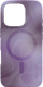 Kapak Incase Halo Fitted Hard Shell me MagSafe për iPhone 16 Pro, që e mbron nga rënia deri në 3 metra, Oil Slick Lilac