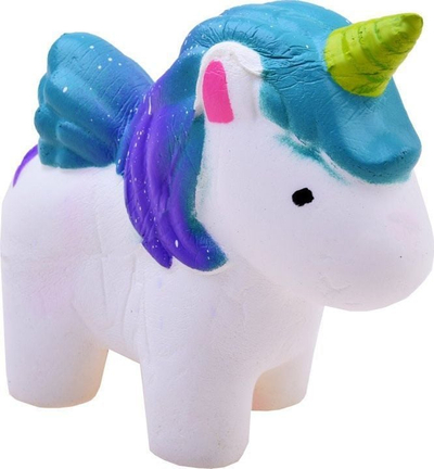 Lodër antistres Foam Squishy Pony ZA2611, prej shkumë, me memory shape, shumëngjyrëshe
