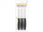 Set thika Fiskars, për tryezë, 3 copë, zezë