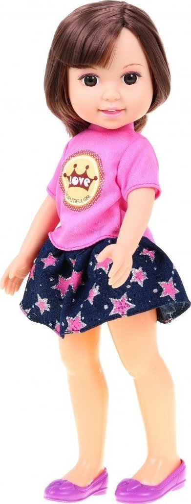 Kukull Elaine për stilim, 31cm, me aksesorë flokësh, brunete