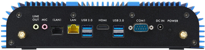 Mini PC Shuttle BPCAL02, Intel Core i7 1255U, barebone pa RAM edhe pa HDD, me ngjyrë të zezë