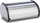Kuti buke BigBuy Home Bread Bin S3605712, çelik inox, 28 x 19 x 42 cm, argjendtë