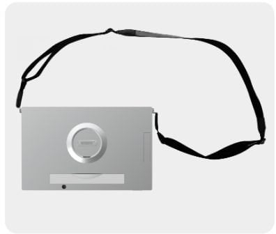 Rrip shpatullash CAPTURE Hybrid POS, për pajisje POS, ngjyrë e zezë