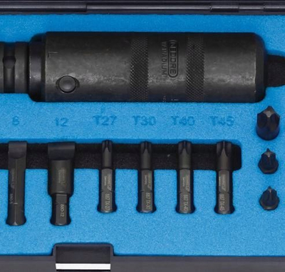 Set nxjerrës vidhash Gedore 6654600, 1/2", 18 pjesë