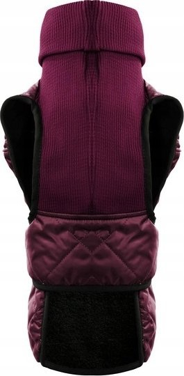 Pallto për qen Chaba Adjustable Coat Chic, 4XL, e kuqe burgundy