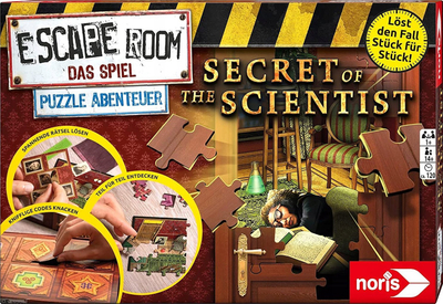 Loja tavoline Identity Games Escape Room Puzzle Adventure Secret of the Scientist, për moshat 14+