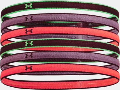 Shirit flokësh sportiv Under Armour Mini Headbands 1286016 603, set me 6 copa, elastik, shumëngjyrësh