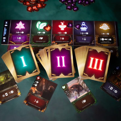 Lojë me letra Portal Games Arkana Magii, strategji, 14+