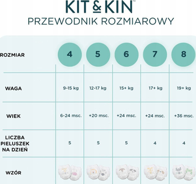 Пелени за тренинг Kit &amp; Kin Pull Ups, големина 7 XXL, 16 парчиња