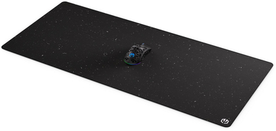 Mousepad gaming Endorfy Stoneflow Black XL, 900x400mm, rrëshqitje e ulët, i zi