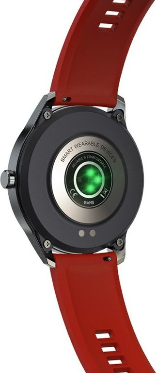 Smartwatch G.Rossi SW018-4, ekran me prekje, mat aktivitete, i kuq