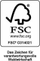 Stol shkalle Decopatent FSC prej druri, 42 x 21.5 x 20.5 cm, ngjyrë dru natyrale