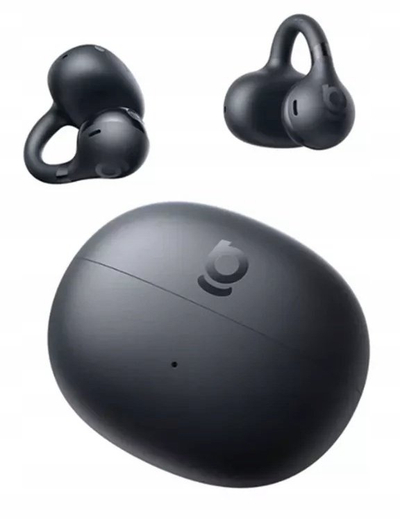 Kufje wireless Baseus BC1, ear clip, Bluetooth, të zeza