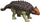 Lodër dinosauri Mattel Jurassic World Rebirth Wild Roar Ankylosaurus, efekt tingulli, sulm me bisht, shumëngjyrëshe
