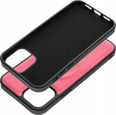 Mbulesë telefoni Roar Mag Morning për iPhone 12, lëkurë eko, MagSafe, rozë