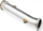 Downpipe inox për AUDI A4 A6 VW Passat, motorr 1.6 1.8T 2.0, diametër 76mm, argjendtë