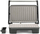 Grill elektrik Salter Panini Grill AND Panini, 750W, 23x14.5cm, inox i argjendtë