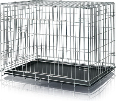 Kafaz transporti për qen Trixie Transport Cage, 93 x 69 x 62 cm, metal