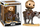Figurë koleksionare Funko POP Ben Kenobi mbi Eopie, Star Wars, vinyl, shumngjyrëshe