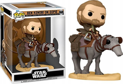 Figurë koleksionare Funko POP Ben Kenobi mbi Eopie, Star Wars, vinyl, shumngjyrëshe