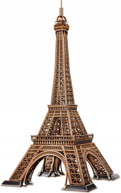 Puzzle 3D CubicFun Kulla Eiffel Paris, 314 pjesë, për ndërtim, shumëngjyrësh