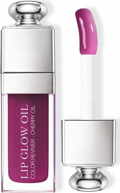 Vaj buzësh Dior Addict Lip Glow Oil, ushqyes, Purple