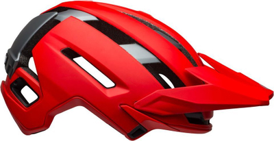 Helmetë çiklizmi Full Face Bell Super Air R Mips Spherical, MTB, e bardhë infrakuqe mat me shkëlqim