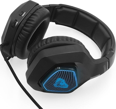 Kufje Media-Tech Cobra Pro Yeti, të zeza / kaltërta