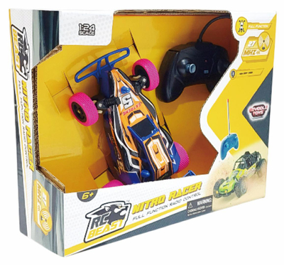 Makina me telekomandë NITRO Racer, 1/24, 19cm, portokalli