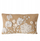 Jastëk dekorativ Boltze Home Marielle, 49 x 29.5 cm, pambuk, bezhë e bardhë