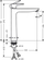 Bateri lavamani Hansgrohe Talis E 240, pa set shkarkimi, dalje 183mm, ari i lustruar