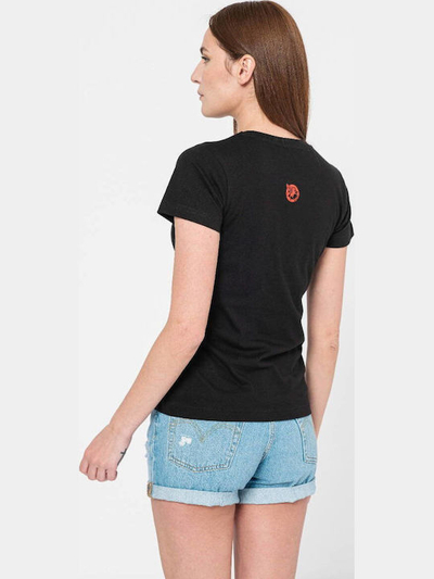 Bluza Pegas Womens T shirt, me mëngë të shkurtra, e zezë