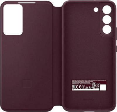 Mbrojtëse Samsung për Galaxy S22, e kuqe e errët