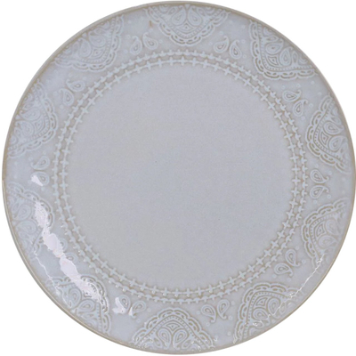 Pjatë Domoletti Lunch Arabic, Ø26.6cm, porcelan, e bardhë