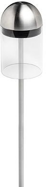 Shtyllë për qiri Hoefats Gravity Candle Pole, 120cm, metal, argjendtë