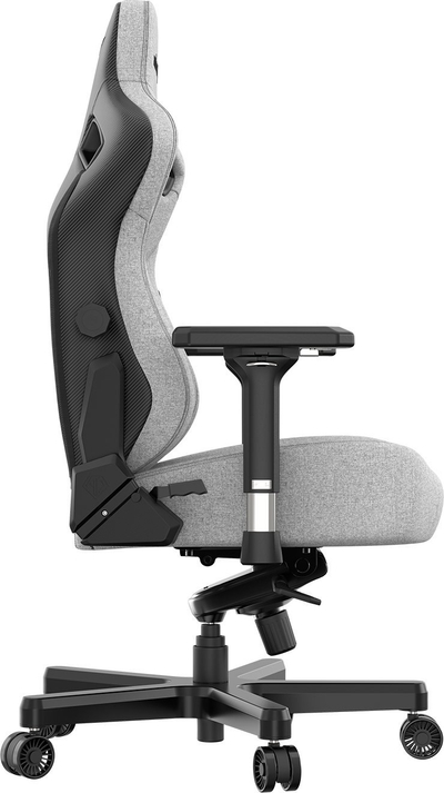 Karrige lojrash AndaSeat Kaiser 3 Pro XL, mbështetje mesi, krahë 5D, e zezë