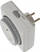 Timer mekanik REV Compact, programim 24 orë, i bardhë