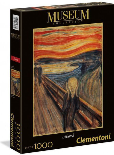 Puzzle Clementoni: Munch Scream (39377), 1000 парчиња 