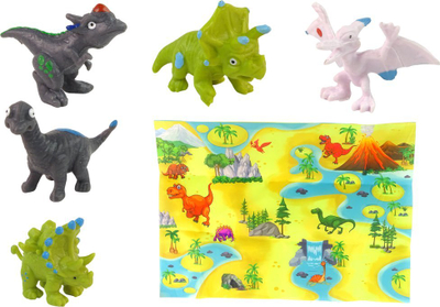 Set lojrash DIY për me bo vezë dinosauri me bojë, për kalamoj