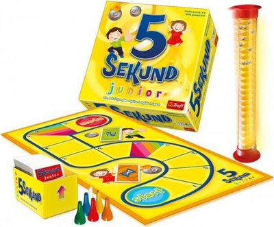 Lojë tavoline Trefl 5 Seconds Junior, për kalamaj 6+, version baltik