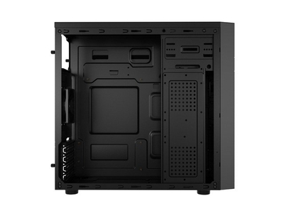 Kutia kompjuterike Natec Helix NPC-2038, microATX, micro tower, e zezë