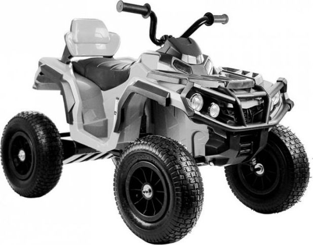 Motor katër rrotësh elektrik Lean Sport BDM0906, 12V 7Ah, rrota të fryrshme, i bardhë