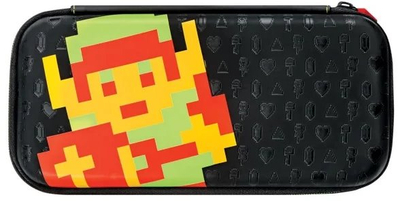 Kutia mbrojtëse PDP Zelda Retro 500-102-EU, për Nintendo Switch, me dizajn retro, shumëngjyrëshe