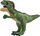 Lodër pelushi dinosaurus Green Tyrannosaurus, 78cm, jeshile