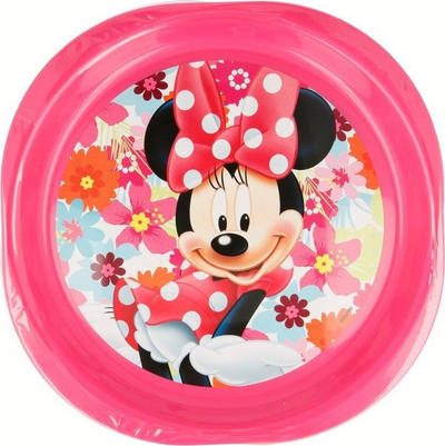 Сет чинии за деца Disney Minnie Mouse, 3 парчиња, шарен
