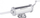 Mbushës horizontal për sallam Browin 311009, me dorë, 1.5 kg, çelik inox 18/8, ngjyrë argjendi