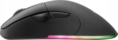 Безжичен гејминг глушец Deltaco Gaming DM430, 16000 DPI, RGB, црн
