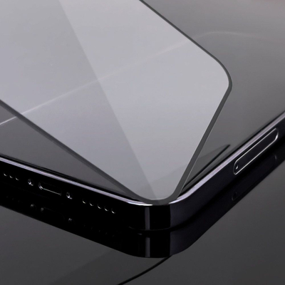 Xham mbrojtës Wozinsky Full Glue për Xiaomi Redmi Note 10 11, set me 2 copa, kornizë e zezë